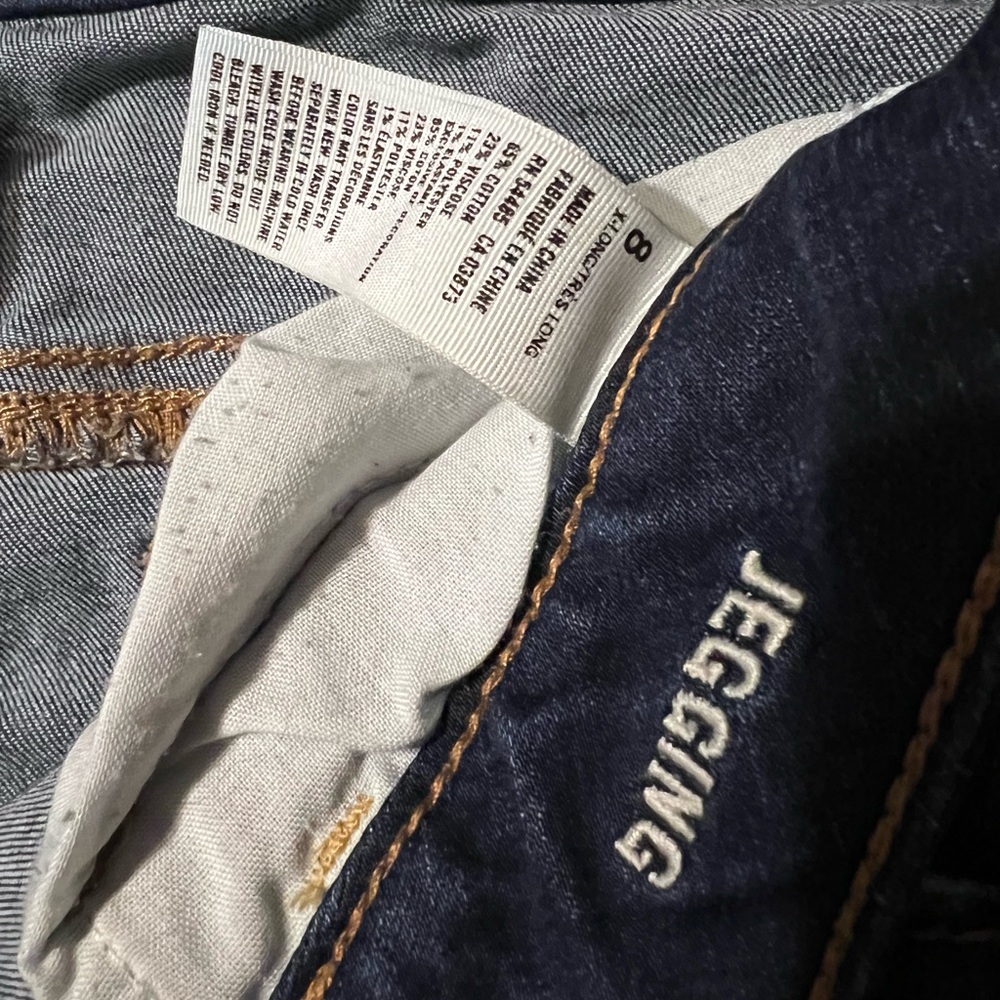 Women’s size 8xlong jeans- just too big for me!
